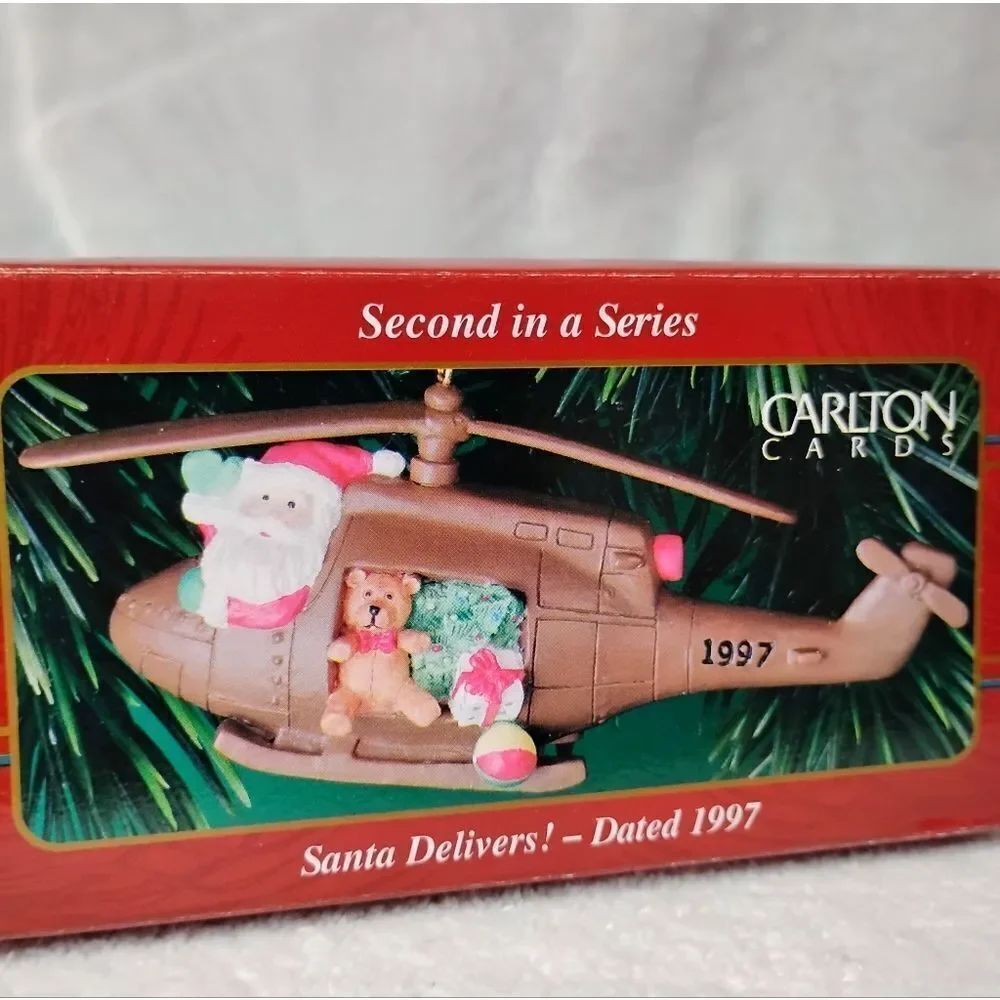 1997 Carlton Cards Helicopter